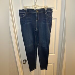 Torrid Dark Denim Skinny Jeans - Size 14